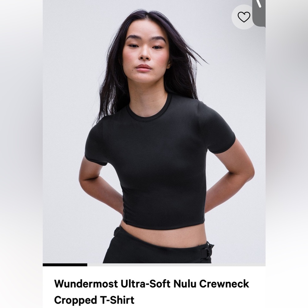 Wundermost Ultra-Soft Nulu Crewneck
Cropped T-Shirt
